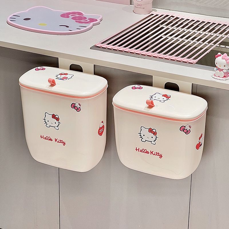 Commercial Kitchen Bin - سلة مهملات كرتونية لطيفة مقاومة للماء