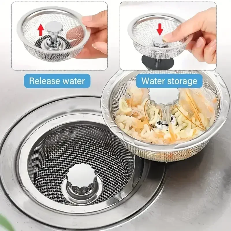 2 مجموعة مصفاة حوض المطبخ مع م - مراجعة Commercial Kitchen Bin وسعره