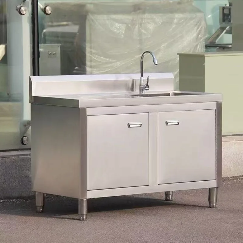 حوض مطبخ من الفولاذ المقاوم لل - مراجعة Commercial Kitchen Worktops وسعره