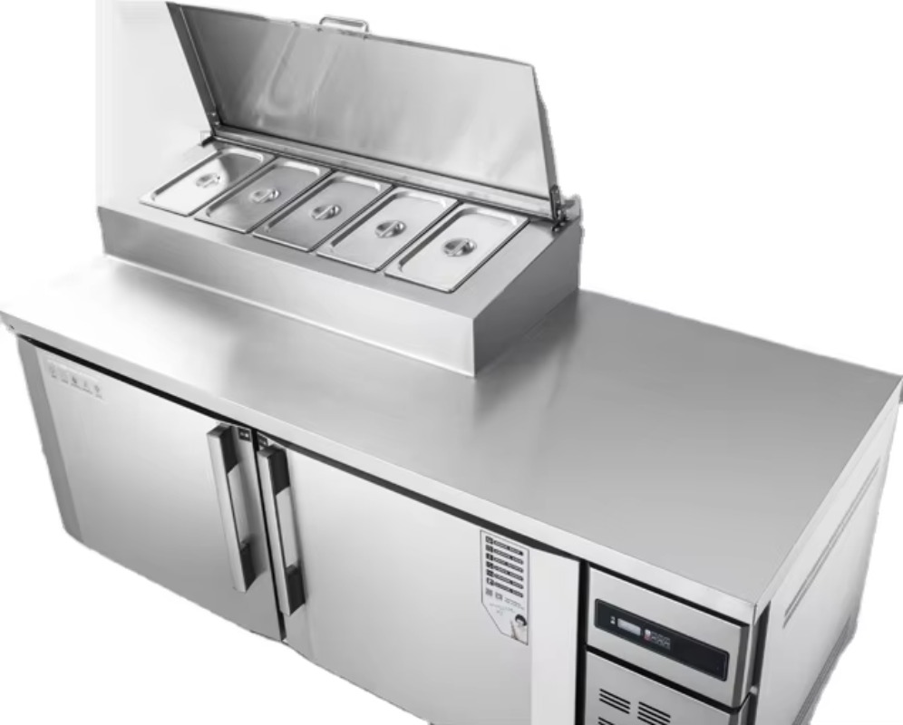 ثلاجة تجارية للوضع على الطاولة - مراجعة Commercial Kitchen Worktops وسعره