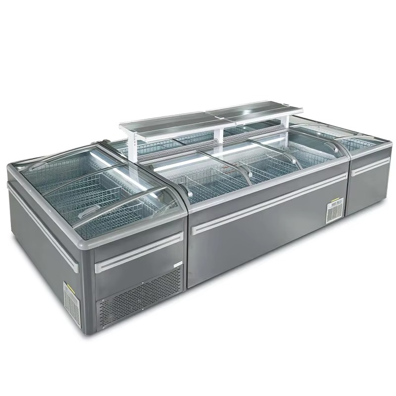 فريزر صندوقي بسطح زجاجي مع مبر - مراجعة Commercial Chest Freezer وسعره