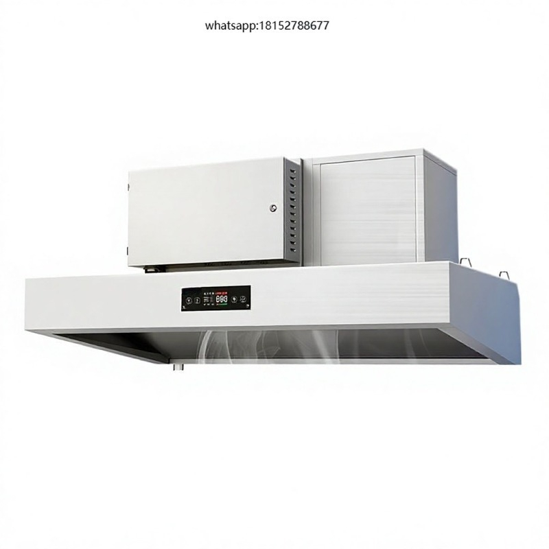 وحدة تنقية دخان الزيت المتكامل - مراجعة Commercial Kitchen Hoods وسعره
